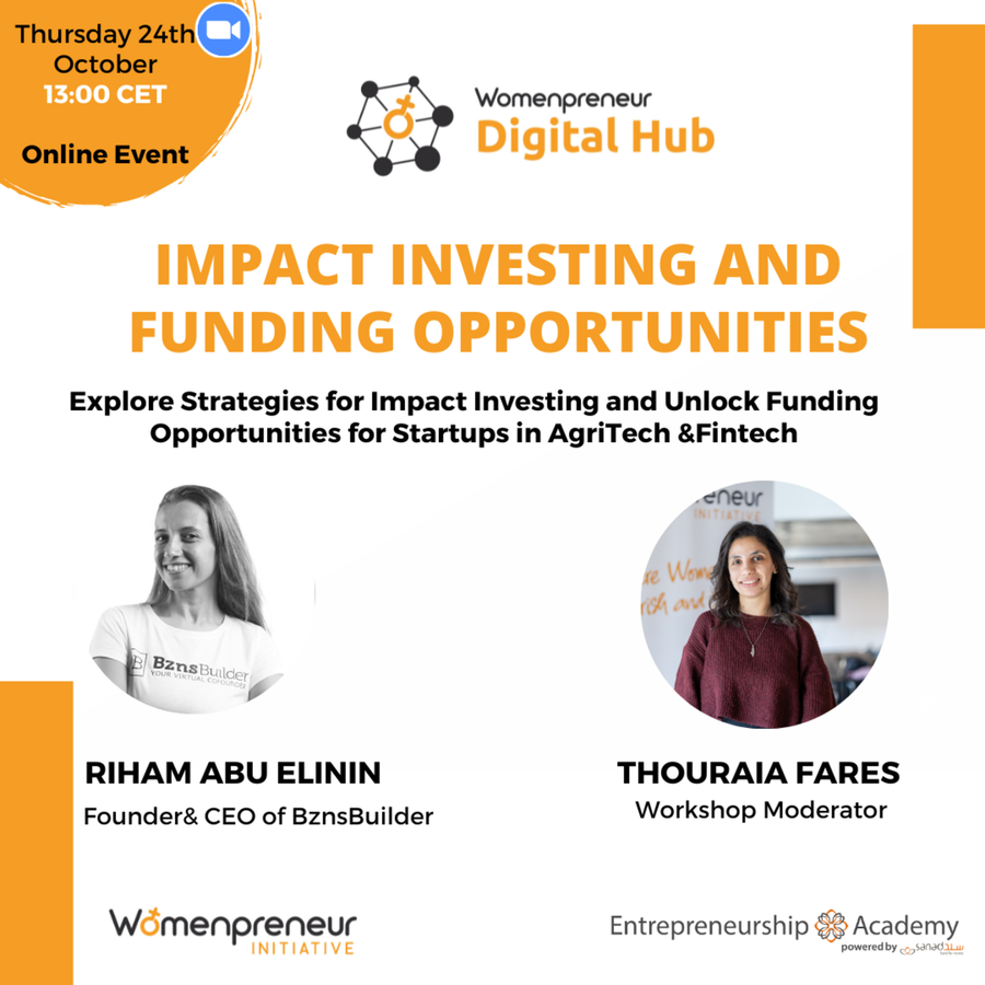 Impact Investing and Funding Opportunities Workshop